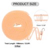 Unique Bargains Nylon Windproof Adjustable Widen Clothesline 3 Pcs - 2 of 4
