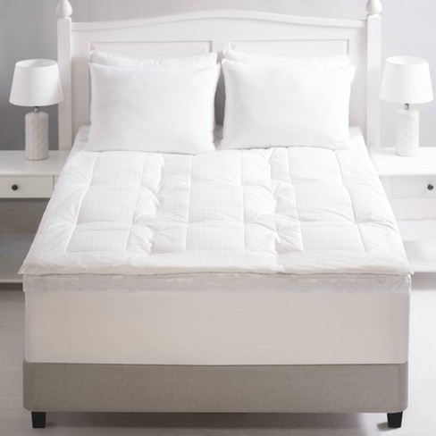 spiegel Onderling verbinden Afdaling Twin Down And Feather Bed Mattress Topper - Allied Home : Target