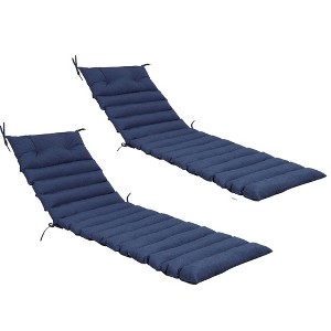 PAGED Outdoor Lounge Chair Cushion,73 in x 24 in,Breathable and UV Resistant,Fade Resistant Patio Cushion,2PC - 1 of 4
