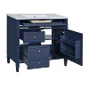 YOOCOZZ 36'' Bathroom Vanity with Top Sink,2 Drawers and a Tip-out Drawer - 2 of 4