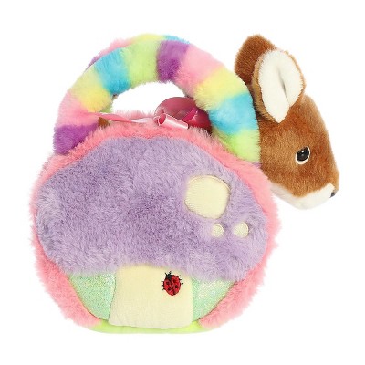 Aurora Small Enchanted Fawn Fancy Pals Fashionable Stuffed Animal Brown 8"
