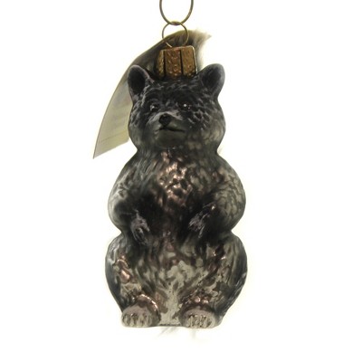 Old World Christmas 3.5" Vintage Raccoon. Ornament Woodland  -  Tree Ornaments