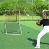 VEVOR Baseball And Softball Rebounder Net, 3.5 x 6 ft PitchBack Baseball Pitching Nest, Softball Pitchback Net, Fielding Trainer, Bounce Back Net - 2 of 4