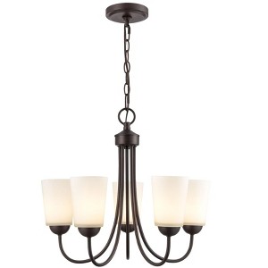 Millennium Lighting Ivey Lake 5 - Light Chandelier in  Rubbed Bronze - 1 of 1