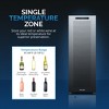 Newair Shadow Series Wine Cooler Refrigerator 62 Bottle, Freestanding Mirrored Wine Fridge with Double-Layer Tempered Glass Door & Compressor Cooling - 4 of 4