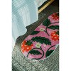Lany Space Megan Roy Sicilian Strawberry Pink Runner Rug, 2'x5' - 2 of 3