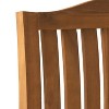 Sapphtopaz Outdoor Dining Chairs Set of 2 Wood Patio Arm Chairs with Cushions for Poolside, Garden, Backyard - 4 of 4