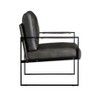 NicBex Faux Leather Accent Chair,Upholstered Living Room Chairs with Mid-Height Backrest and Metal Frame,Accent Chairs for Living Room - 4 of 4