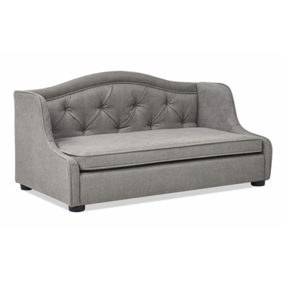 Mewoofun Tufted Wing Back Pet Stylish Sofa Bed,For Small to Medium-Sized Pets
