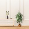 DR.Planzen Artificial Eucalyptus Tree, 4Ft Potted Faux Plants for Indoor Livingroom and Home Decor - 4 of 4