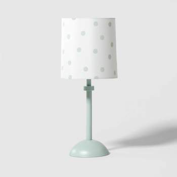 Polka Dot Accent Lamp (Includes LED Light Bulb) Mint - Pillowfort™