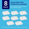Impresa 8-Pack Pod Shoes for Concrete Pools - Replacement for Navigator and Pool Vac Vacuum Pool Cleaners - 4 of 4