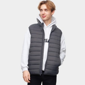 Rokka&Rolla Men's Light Puffer Vest - 1 of 4