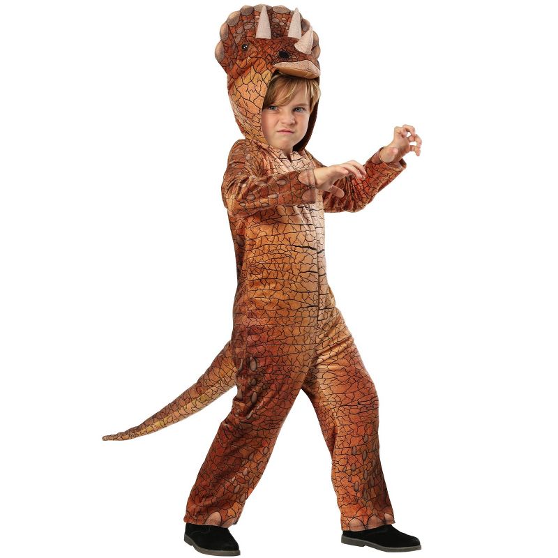 HalloweenCostumes.com Kid's Triceratops Dinosaur Costume, 1 of 3