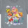 Boys' - Paw Patrol - Skye Everest Rubble Chase Marshall Winter Group Short Sleeve Graphic T-Shirt - 2 of 4