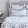 Flora Reversible Quilt Set Blue - Laura Ashley - image 3 of 4