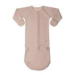 Goumikids Viscose + Organic Cotton Convertible Baby Gown - AMZ Only
