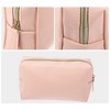 Unique Bargains PU Faux Leather Large Capacity Travel Makeup Bag 1 Pc - 3 of 4