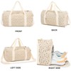 Duffle Bag for Gym Sports Women Girls Workout Travel Bag Weekender with Shoe Compartment and Wet Pocket - 2 of 4