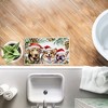 Stupell Industries Three Christmas Hat Dogs Printed Plush Bath Mat And Bath Rug, Design By Kim Allen, 18"X30" - 4 of 4