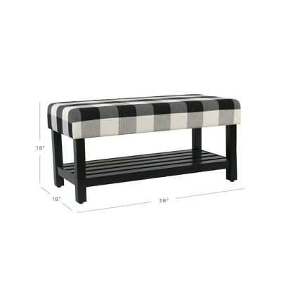 Plaid Bedroom Benches Target