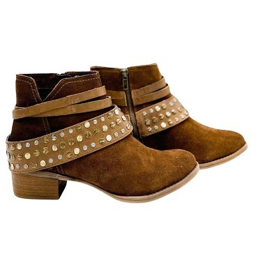 Women's Wo Crimson Bootie - Naughty Monkey