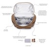 Luli Bebe Monaco Diaper Bag Backpack, Made from Luxury Materials with Stylish Exterior, Spacious Interior for all Baby Products - 2 of 4