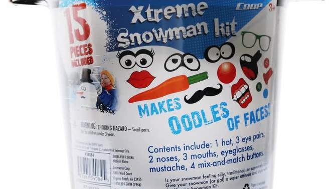 COOP Xtreme Snow Man Kit, 2 of 7, play video