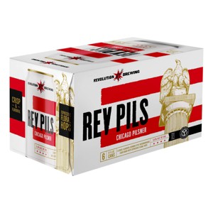 Revolution Pilsner Beer - 6pk/12 fl oz Cans - 1 of 4