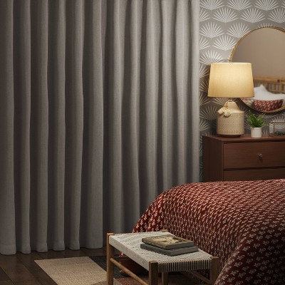 Threshold Blackout Aruba Curtain Panels Drapery OEKO-TEX Drapes 50x63" 2pk - Picture 11 of 17