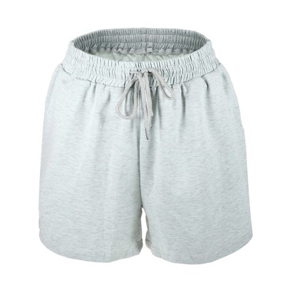 Unique Bargains Women's Flowy Running Shorts Casual High Waisted Workout Shorts 1Pc