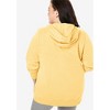Woman Within Plus Size Better Fleece Zip-Front Hoodie - 3 of 4