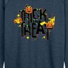 Women's - Pokémon - Trick Or Treat Lightweight French Terry Wide Neck Long Sleeve Shirt - 2 of 4