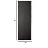 Colonial Mills Simply Home Solid Runner - Black 2'x5' - 2 of 4