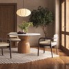 Betsy Vegan Leather Dining Chair in Taupe - 2 of 4