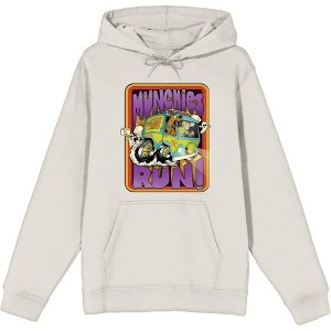 Scooby-Doo Munchies Run Adult Long Sleeve Hoodie - 1 of 2