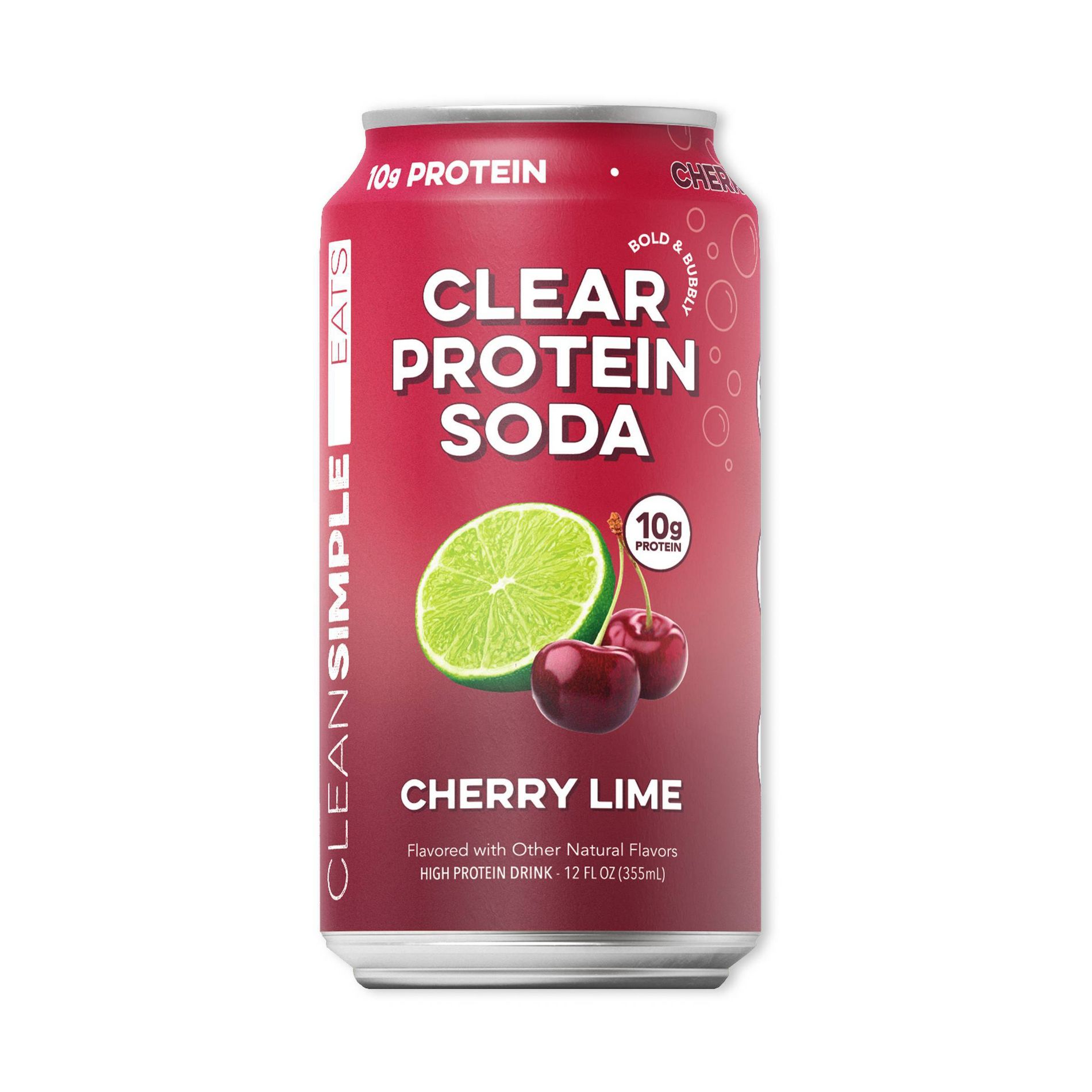 Clean Simple Eats Clear Protein Soda