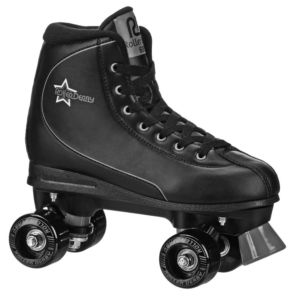 Photos - Roller Skates Roller Derby Roller Star Men's Quad Skate - Black/Gray 5 