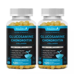 Mulittea Glucosamine Chondroitin Joint Support Complex – For Healthy Joints, Hair, Skin & Nails - 1 of 4