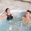 Bestway SaluSpa Padded Headrest Pillows with Adjustable Strap to Adjust Height, Washable Mesh Cover, Compatible with SaluSpa Hot Tubs, Gray, (2 Pack) - 2 of 4