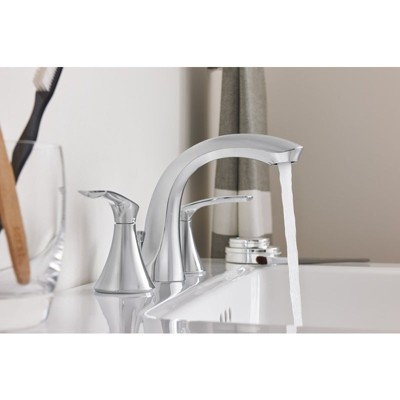 Darcy High-Arc Chrome Widespread Bathroom Faucet with Lever Handles