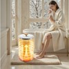 VEVOR Towel Warmer Bucket, 20L Heated Towel Warmer with Screen, Large Blanket Warmers for Bathroom, Timer and Temperature Setting, White - 2 of 4