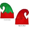 Elf Hats for Kids & Adults (3 Pack) Bulk Felt Christmas Elf Costume Hat Accessories for Men Women, Christmas Party Costume, Santa Hat By 4E's Novelty - 4 of 4