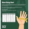 X3 Clear Vinyl Gloves - Light Duty, Industrial Grade - Great for Food Handling, Food Service, Household Cleaning, Nail Salons, and More - 3 of 4