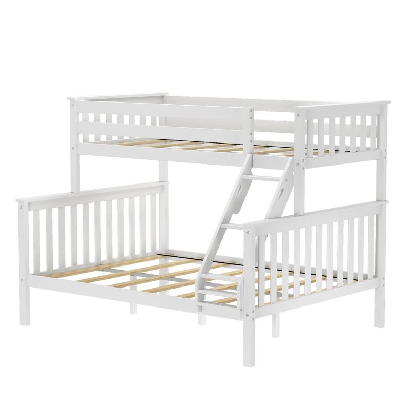 Max & Lily Bunk Bed, Twin XL-Over-Queen Bed Frame for Kids, 1 of 4
