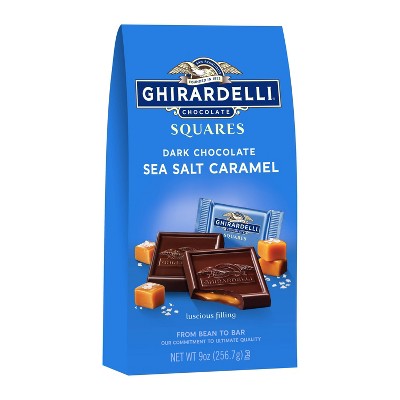 Ghirardelli Dark Chocolate Sea Salt Caramel Bag - 9oz