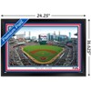 Trends International Mlb Atlanta Braves - Truist Park 22 Framed Wall Poster  Prints Barnwood Framed Version 22.375 X 34 : Target