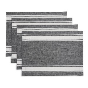 Solino Home Stripe Linen Placemats | Farmhouse Stripe - 1 of 4