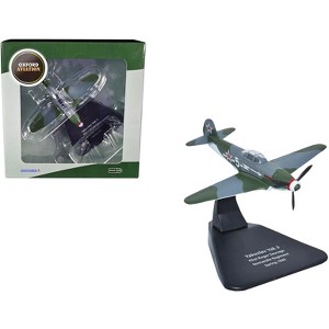 Yakovlev Yak-3 Fighter Plane Pilot Roger Sauvage Nomandie Regiment (Spring 1945) 1/72 Diecast Model Airplane by Oxford Diecast - 1 of 3