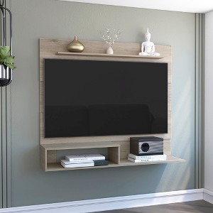 55" Engineered Wood Floating Entertainment Center with Extra Superior Shelf, Spacious Storage for Living Room and Bedroom - 1 of 4